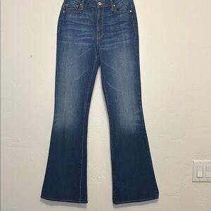 Black Orchid Mia Midrise Skinny Flare Jean